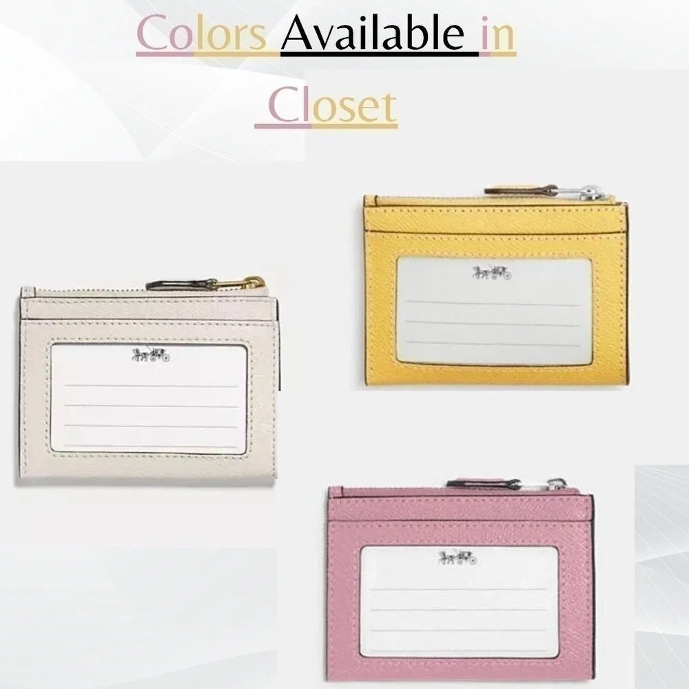 Coach  Zip ID Case NWT - Picture 4 of 4